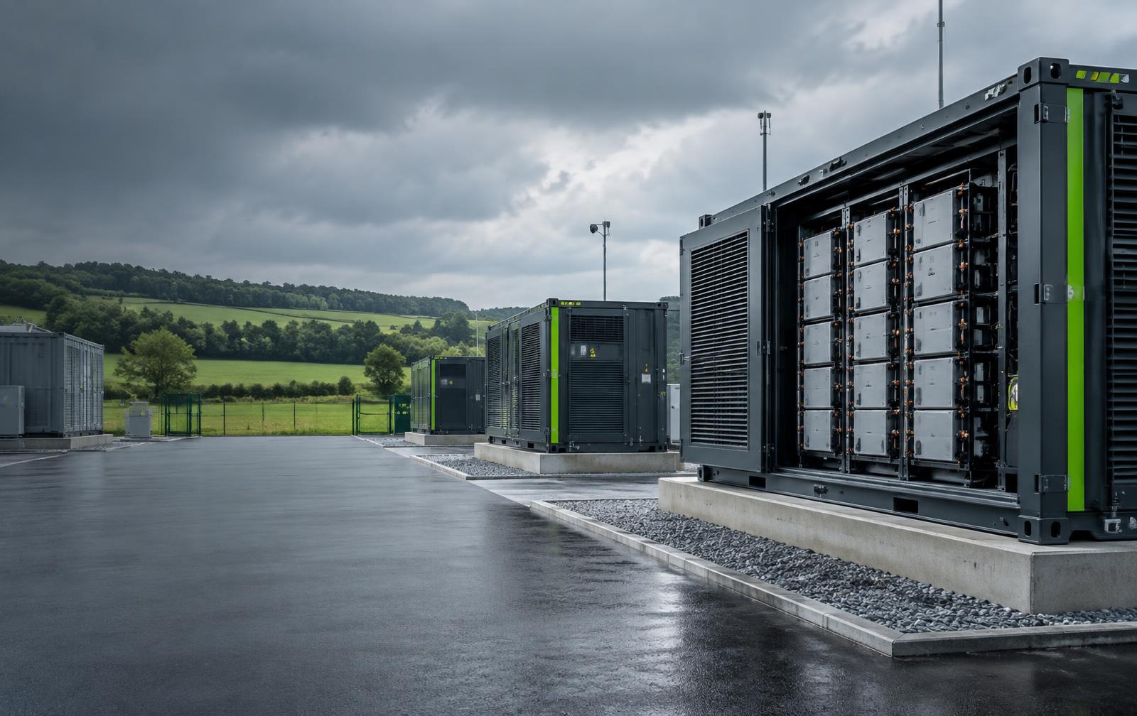 Large commercial battery energy storage system